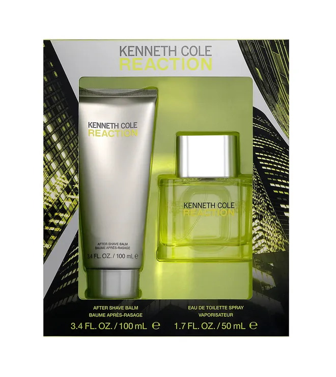 Kenneth Cole Reaction Mens EDT Set  2Pc (1.7 EDT 3.4 ASB)